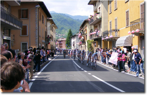 Il Giro d'Italia a Brembilla
