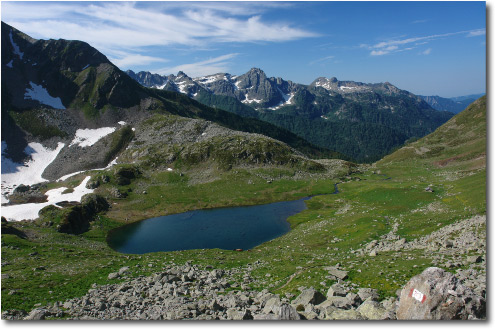 Il Lago basso di Val Sambuzza