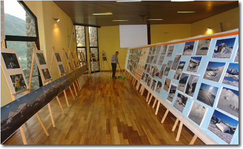 La Mostra fotografica nella Sala Comunale di Bracca