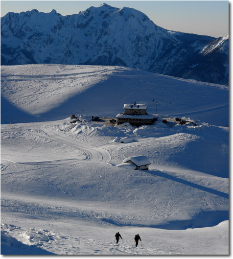 Sci-alpinisti al Monte Avaro