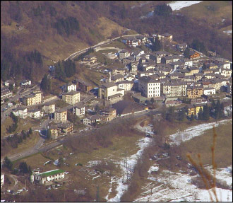 Panoramoica sul Comune di Valnegra