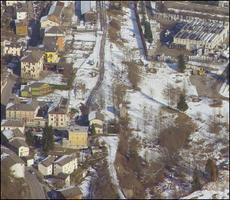 Comune di Lenna, il centro del paese