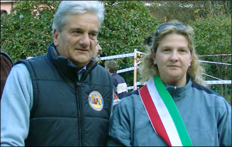 Valter Milesi e Francesca Giudici sindaco di Camerata Cornello
