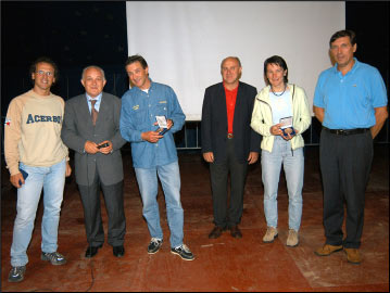 Pierangelo Maurizio, Tiraboschi e Moro con Cav. Busi e Ass. Gherardi