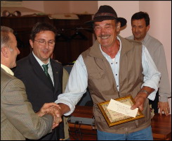 Premio speciale a Ottorino Zoccolan