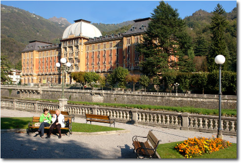 Restauro Gran Hotel di San Pellegrino Terme