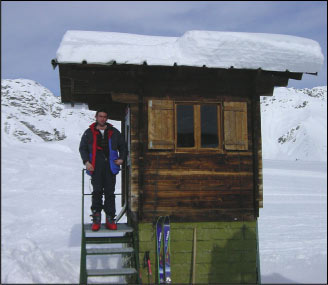 Torretta di controllo impianti ski