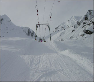 Panorama su san Simone Ski