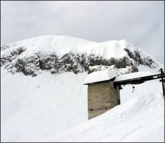 Panoramica sul Monte Cavallo