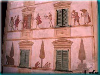 Affresco della Danza Macabra a Cassiglio