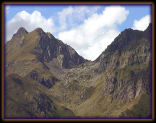 La Val d'Inferno verso il Pizzo Tre Signori