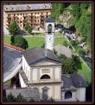 La parrocchiale di Mezzoldo