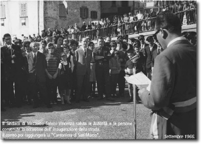 1966 giornata storica per la Valle Brembana