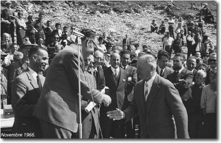 Settembre 1966 giornata storica per la Valle Brembana