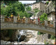 Bikers sui ponticelli di Branzi