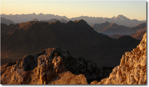 Dal Passo della Luna sull'Arera