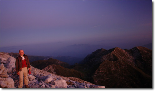 Tramonto sul Pizzo Arera