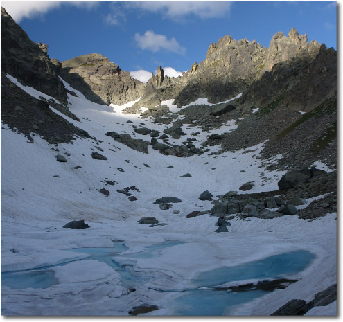 Il Lago del Vallone 2.230 m