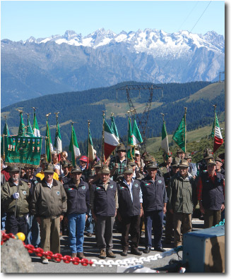 Raduno Alpino al Passo San Marco