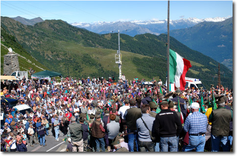 Raduno Alpino al Passo San Marco