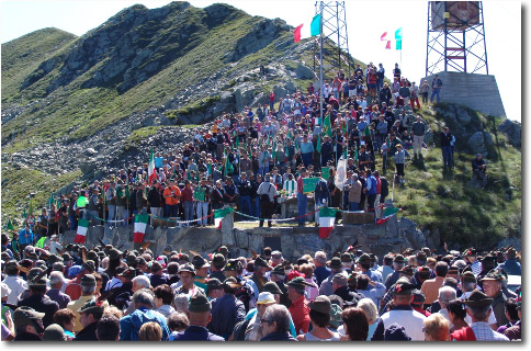 Raduno Alpino al Passo San Marco