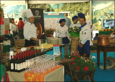 Cucina a vista 
