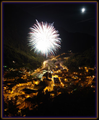 Spettacolo pirotecnico di Branzi