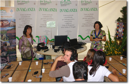 Ecomuseo Valtaleggio.. in VaCcanza corso accellerato per apprendere l'arte del bergamino