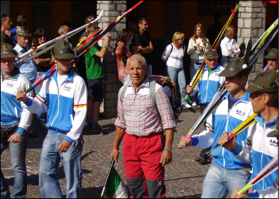Scanabessi, noto alpinista e scalatore nonch orgoglio brembillese