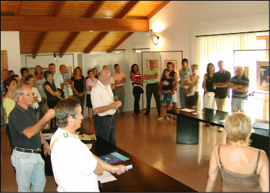 Sala Consigliare del Comune di Blello