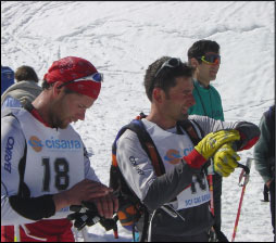 Vincitori assoluti Trofeo Parravicini - GHISAFI STEFANO - GHISAFI GABRIELE (S. C. Mont Nery) 1 ora 05'28''