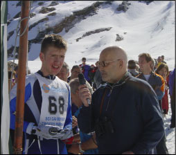 Vincitore Aspiranti Juniores - CHIODA DANIELE (Gromo) 37'28''20