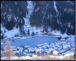 Carona dopo in intensa nevicata