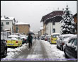 Vigilia pasquale con nevicata a Carona