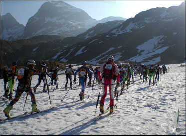Bella giornata di sole e poca neve