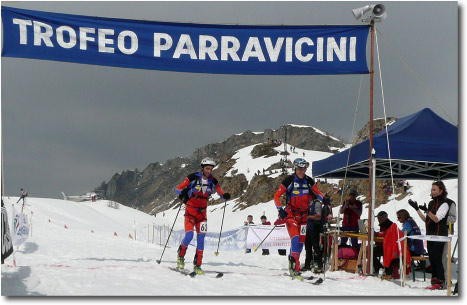 Boscacci Graziano Murada Ivan all'arrivo