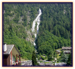 Cascata dal Lago Casere (Branzi)
