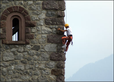 Scalata al Campanile di Santa Brgida a cura del C.A.I. Bergamo