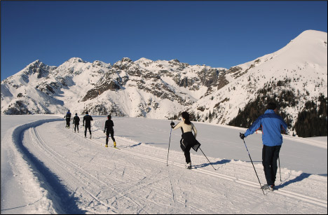 La Pista di Fondo dei Piani del Monte Avaro