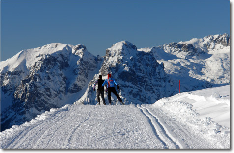 Pista sci di fondo al Monte Avaro