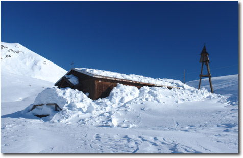 La chiesetta al Monte Avaro