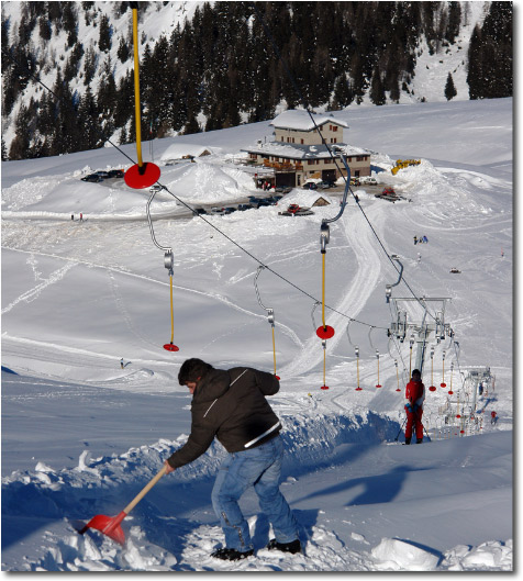 Skilift la Cappelletta al Monte Avaro