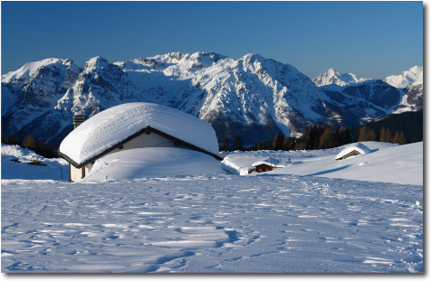 Baita degli Alpini al Monte Avaro