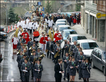 Momenti della Solenne Processione