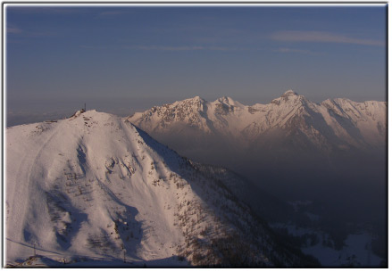 Panoramica sul Valgussera e Pegherolo