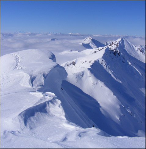 Dalla vetta del Corno Stella