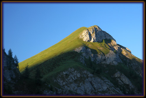 Il costone del Pizzo del Vescovo
