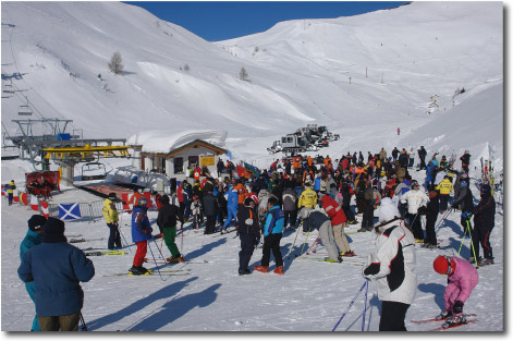 Inaugurazione seggiovia Carisole Valgussera Foppolo Carona