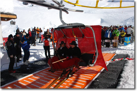 Inaugurazione seggiovia Carisole Valgussera Foppolo Carona