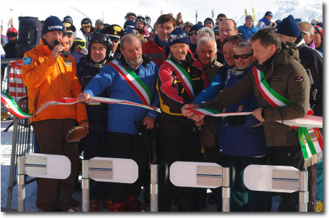 Inaugurazione seggiovia Carisole Valgussera Foppolo Carona